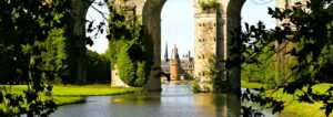 Visiter le Château de Maintenon : vue sur l'aqueduc