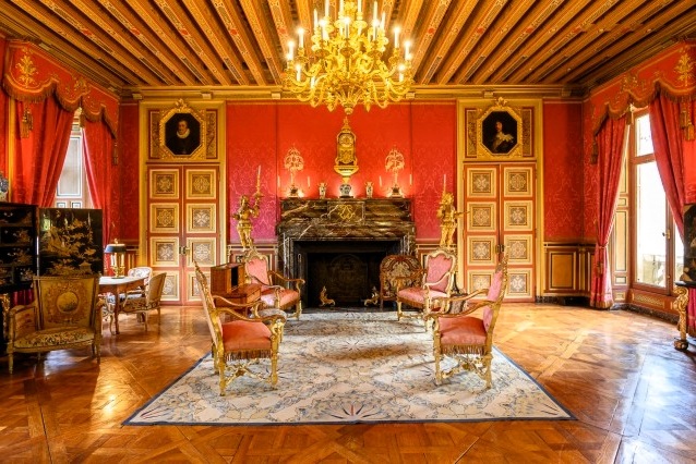 Visiter le Château de Maintenon : le salon du roi
