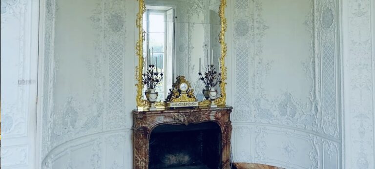 Le boudoir de la Comtesse de Toulouse au château de Rambouillet
