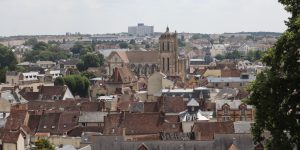 Visiter l'Eure-et-Loir : vue de la ville de Dreux